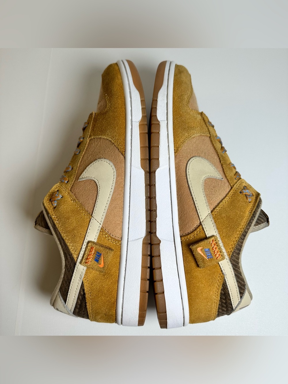 Nike Dunk Low SE Teddy Bear Praline Desert Ocher Mens 11 DZ5350-288 Sneakers - Picture 3 of 16